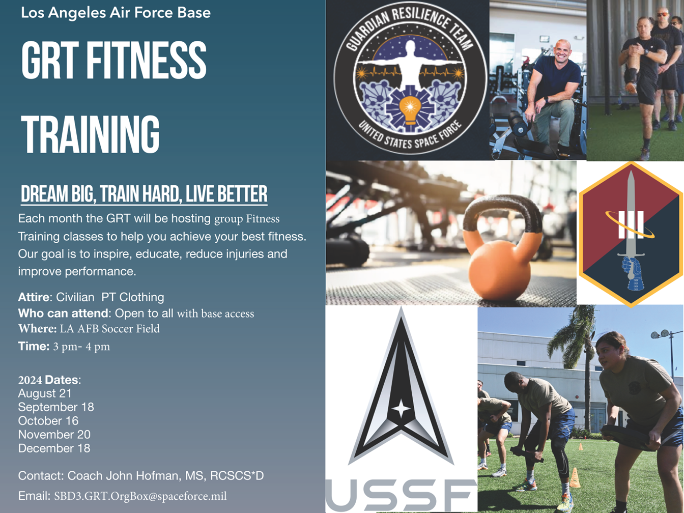 GRT Fitness Schedule
